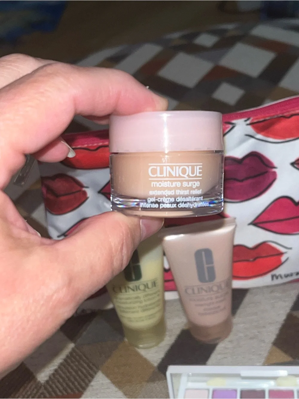 New Clinique 4 Piece w/Cute Pouch!